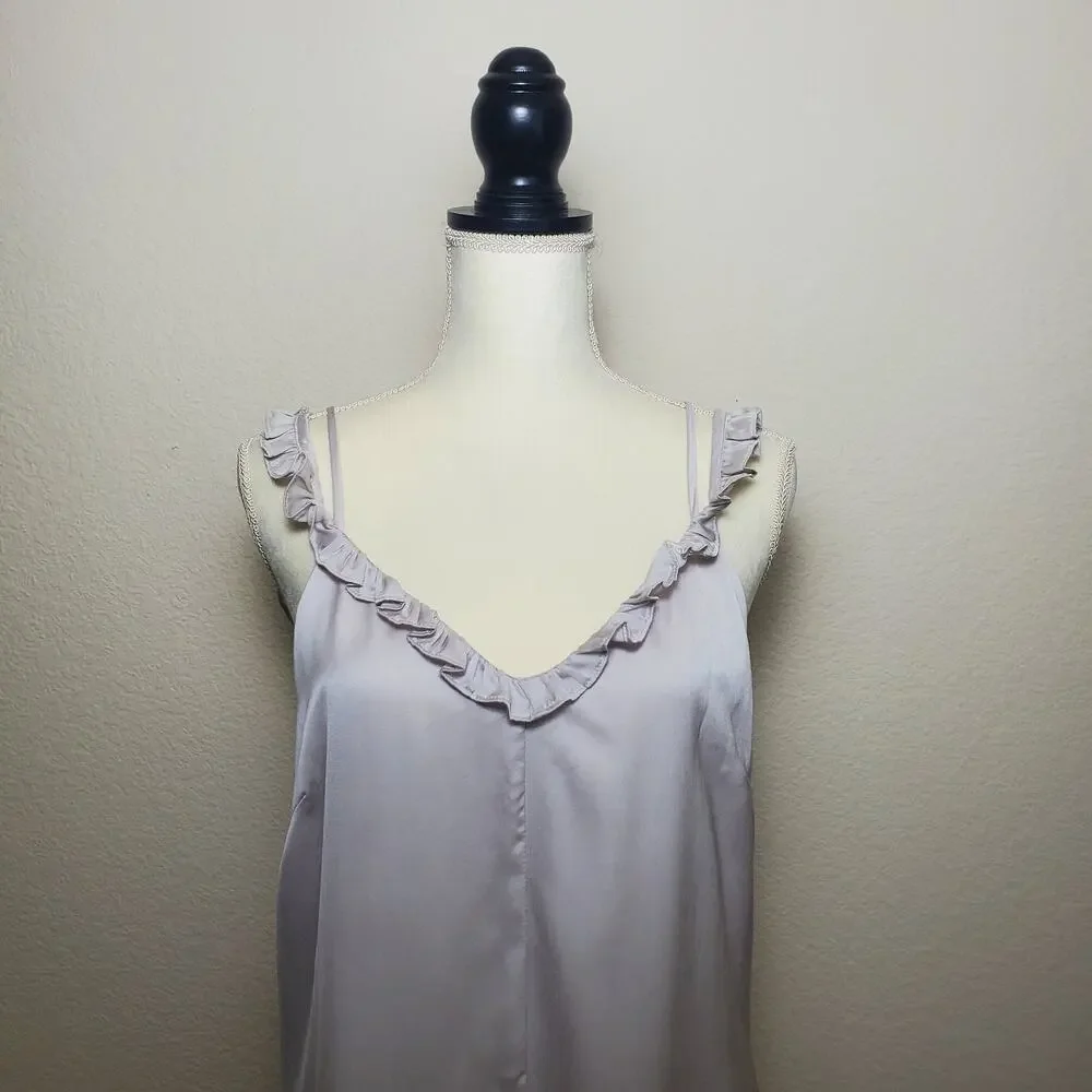 Nasty Gal Silver Romper Large - Picture 6 of 10